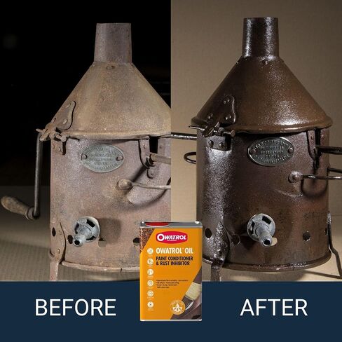 OWATROL Oil Rust Inhibitor for Metal & Paint Conditioner - Prevents Corrosion, Enhances Paint Adhesion, Smooth Application, Heat-Resistant, Ideal for Metal, Wood & Industrial Machinery in Saudi Arabia