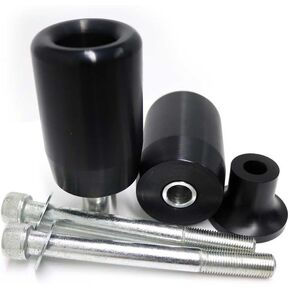 Shogun USA Made Hon CBR600RR CBR600 CBR 600 RR 2003 2004 2005 2006 Black Frame Sliders - 750-3309