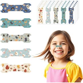 30pcs شرائط الأنف للتنفس ، وشرائط التنفس للأطفال ، وشرائط الأنف للبنين والبنات ، وشرائط الأنف للشخير ، ومقاطع الأنف المضادة للشخير (30pcs series-b)