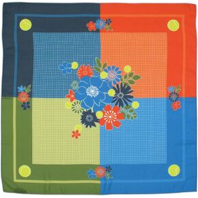 Passion for Tennis Collection (Square Floral Scarf)
