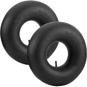 2 PCS 15×6.00-6" Inner Tubes, Durable 15×600-6 Inner Tube Replacement with TR-13 Straight Valve Stem, Heavy Duty Inner Tube Tire for ATVs Yard Tractor Lawn Mowers Wheelbarrows, Car Accessories