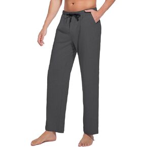Men's cotton pajama bottoms Soft and comfortable men's pajama pants with pockets casual