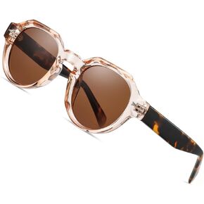 Rocknight Retro Italian Design Acetate Groplized Sunglasses Usisex UV Protect