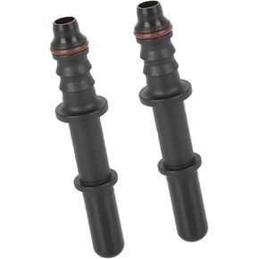 2pcs 7.89mm ID6 Fuel Line Hose Straight Quick Release Male Connector for Auto Auto Replacement Parts
