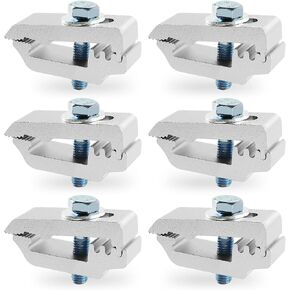 Aluminum Mounting Clamps 1112514 Tonneau Cover clamps，Truck Cover, Cap Clamps 6PCS Black in Saudi Arabia
