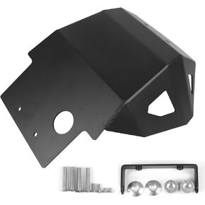 CHIFUN Skid Plate Compatible with HONDA 2013-2021 CRF250L CRF 250 L Rally Motorcycle Lower Engine Guard Bottom Protection Aluminum Belly Pan Black