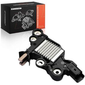 A-Premium Alternator Voltage Regulator Compatible with Mini Cooper 2011-2016, Cooper Countryman 2011-2016, Cooper Paceman 2013-2016, 1.6L, 14.3V A-Circuit 14.3 Vset