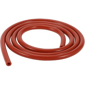 Silicone Vacuum Tubing Hose Automotive Vacuum Line High Temperature 3.3Ft 3/16" 5mm ID 2.5mm Thickness 1 Pcs Red