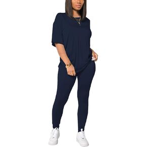 HBQ Women 2 قطعة من Summer Supmituits إسقاط الكتف مسارات المسارات الدراجة النارية قصيرة التجريب مجموعات الركض