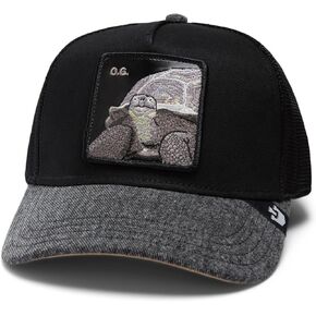 Goorin Bros. Core Combo Trucker Hat for Men and Women, Black (The OG Tortoise), One Size