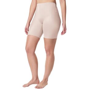 Spanx Shapewear Low-Back Mid-Thigh Short Champagne Beige XS