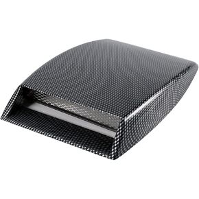 غطاء التهوية غطاء محرك السيارة Universal Bonnet Cover ABS للسيارة (ألياف الكربون)