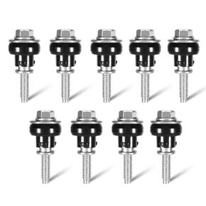 9 PCS 7L1Z-6C519-A محرك صمام الغطاء Grommet/Bolt Fit لفورد موستانج إكسبيديشن Explorer F150 F250 F350 Lincoln Navigator Mark Mercury Mountaineer 4.6l 5.4L 2004-2014 استبدال 7L1Z6C519A