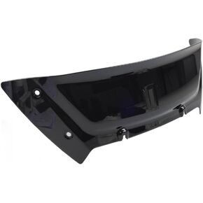 Three T Lirun 6"" Windscreen Wave Wind Splitter Windshield PC Black Motorbike For Harley Road Glide CVO/SE FLTRXSE 2023-2024…