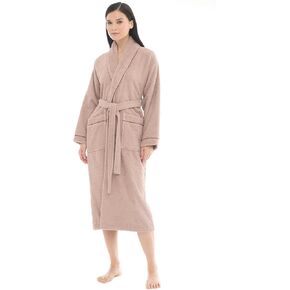 Luxurious Womens Robe, 100% Turkish Cotton, Luxury Robe for Women, Terry Cloth Long Spa Bathrobe