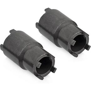 Clutch Removal Tool Lock Nut Remover Tool Spanner Socket Wrench for Motorcycle ATV Dirt Bike (2PCS)
