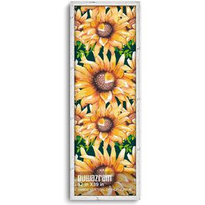 Rustic White 13x39 Frame - Single Frame, 13 x 39 Poster Frame for Artwork, Puzzles, Photos and Movie Posters Picture Frames
