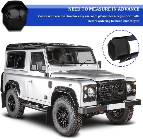 20PCS Lug Nut Covers, Car Wheel Nut Caps, 17mm Hexagonal Nut Covers with Removal Tool, Car Decoration Eexterior Wheel Nut Screw Bolt Protection Covers Universal for Most Cars (Red) in Kuwait