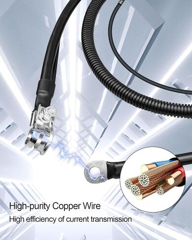 2LF32XE Negative Battery Cable Compatible with General Motors Parts, Professional Copper Electric Cables Fit for Chevy Suburban Yukon Cadillac Escalade ESV in Saudi Arabia