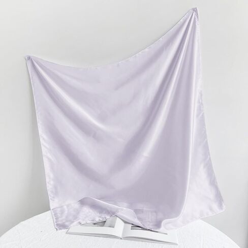 35"Large Pure Color Square Satin Head Scarf-Hair Scarf Like Silk Scarf Square Scarf Bandanas for Women in Saudi Arabia