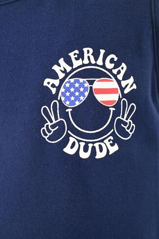Unique Baby Boys Lightning 4th of July Patriotic Shorts Outfit (7, BluTnk) in Saudi Arabia