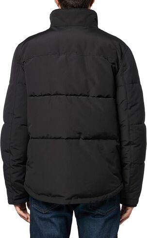 Levi's Men's Quilted Mixed Media Shirttail Work Wear Puffer Jacket in Kuwait