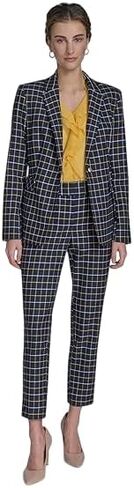 Tommy Hilfiger Women's Pinstripe Puff Sleeve Blazer in Kuwait