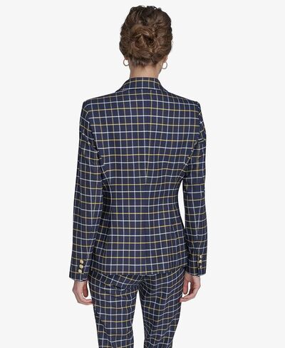 Tommy Hilfiger Women's Pinstripe Puff Sleeve Blazer in Kuwait