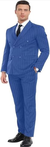 Men's Suit Set,3 Pieces Plaid Suit for Men Slim Fit Formal Bussiness Wedding Suit Prom Tuxedos Suit Blazer Vest Pant in Saudi Arabia