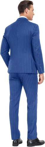 Men's Suit Set,3 Pieces Plaid Suit for Men Slim Fit Formal Bussiness Wedding Suit Prom Tuxedos Suit Blazer Vest Pant in Saudi Arabia