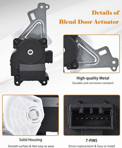 Honda CR-V HVAC Air Blend Door Attuator 79160-SNE-A01 Air Mix Mix Actuator Actuator Assuatbly متوافق مع 2007 2008 2008 2010 2011 Honda CRV. in Saudi Arabia