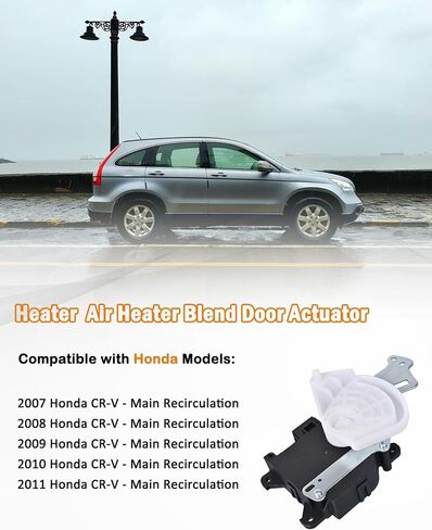 Honda CR-V HVAC Air Blend Door Attuator 79160-SNE-A01 Air Mix Mix Actuator Actuator Assuatbly متوافق مع 2007 2008 2008 2010 2011 Honda CRV. in Saudi Arabia