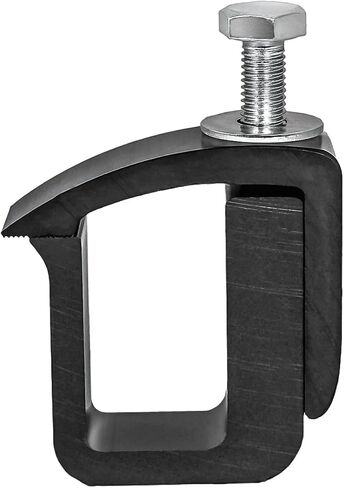 AA-Racks P-AC-02 Clamp for Truck Cap, Camper Shell, Topper for a Short Bed Pickup Truck (Set of 4),Black in Saudi Arabia