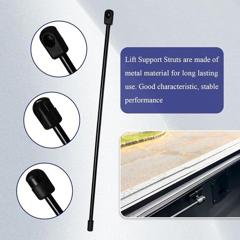 2 PCS 281S0001 Prop Prop Rod ، لسرير الكرة 10 مم ، ودعم Lid Lid Cover Cover Univers in Kuwait
