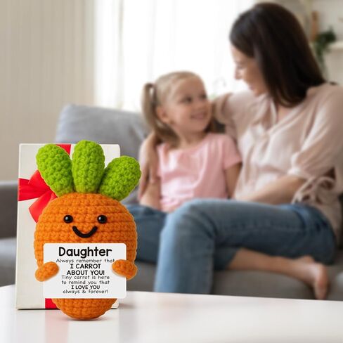 Mamagiftree Mothers عيد ميلاد هدايا لأمي من الابنة الابن المصنوعة يدويًا جزرًا لطيف in Kuwait