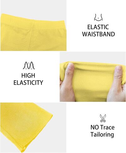 4 Pack Girls Full Length Leggings Soft Comfortable Footless Leggings Stretchy Tights Pants in Saudi Arabia
