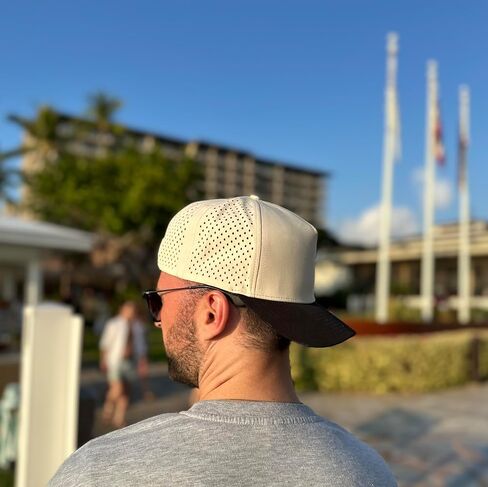 Glendora Snapback Hat | 5-Panel High Crown Blank Cap for Men & Women | Breathable, Lightweight, & Curved Bill in Kuwait