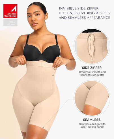 SHAPELLX Shapewear For Women Tummy Control High Waisted Body Shaper Shorts Butt Lifting Shapewear Higher Power Panties in Saudi Arabia