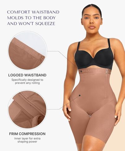 SHAPELLX Shapewear For Women Tummy Control High Waisted Body Shaper Shorts Butt Lifting Shapewear Higher Power Panties in Saudi Arabia