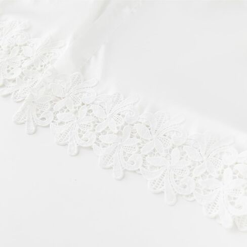 Women's Long Bride Bridesmaid Robes with Lace Trim Embroidery Bridal Silky Satin Kimono Wedding Party Bathrobe in Saudi Arabia