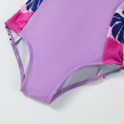 U·nikaka Baby Girls One Piece Swimsuits with Boyshorts Toddler Bathing Suit Little Girls Swimsuits Summer Swimwear 2-6Y in Saudi Arabia