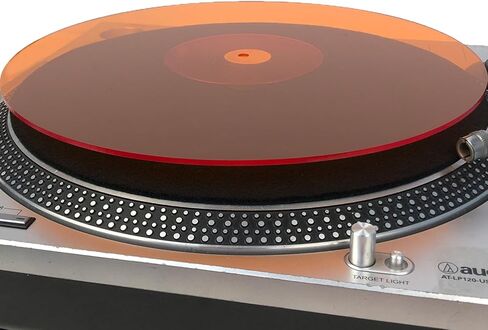Acrylic Turntable Mat-Platter Vinyl Slipmat for 12 Inches LP Players-Reduced Noise & Improves Sound Quality & Provides Tighter Bass-Anti Static Record Player Mat. in Kuwait