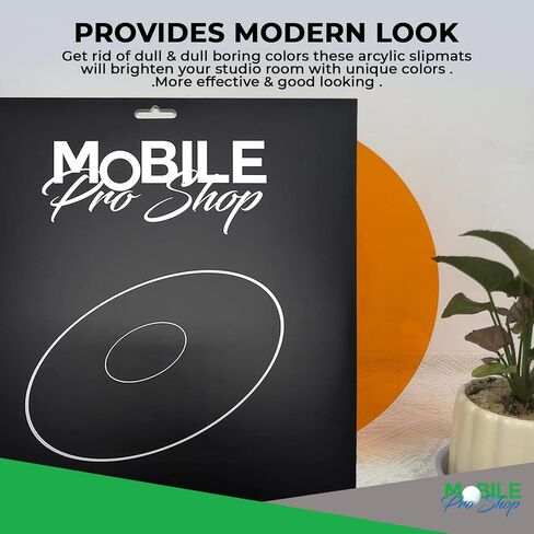 Acrylic Turntable Mat-Platter Vinyl Slipmat for 12 Inches LP Players-Reduced Noise & Improves Sound Quality & Provides Tighter Bass-Anti Static Record Player Mat. in Kuwait
