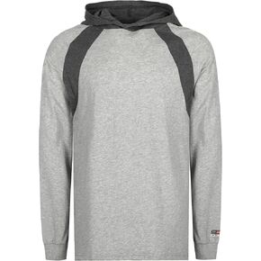 Bocomal Fr Hooded T Shirts 4oz Ex خفيفة الوزن Heather Series Flame Resistant NFPA2112 CAT1 قميص عمل باسيلايير