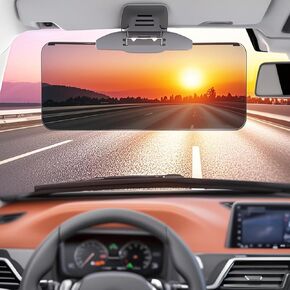 Sun Visor Extender للسيارة ، Sun Sun Visor للسيارة ، مضاد للشفقة ، حماية الأشعة فوق البنفسجية ، الزاوية القابلة للتعديل ، سهلة التثبيت ، موسعي إكسسوارات القيادة الآمنة ، Universal للسيارات والشاحنات وسيارات الدفع الرباعي