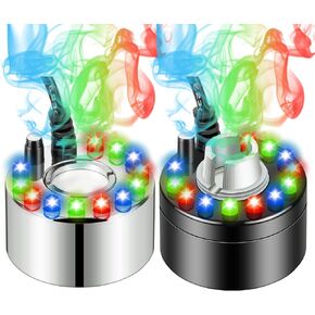 2pcs صانعي الضباب ، ومرطرات هواء ماء Fogger Fogger Pondain Mini Machin