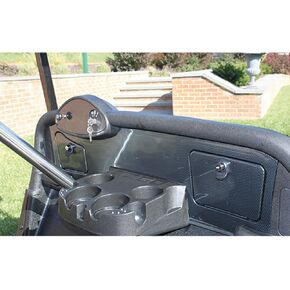 Red Hawk Dash-0081 DASH متوافق مع/استبدال E-Z-GO RXV 2008 وأحدث ألياف الكربون