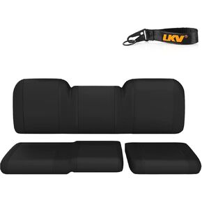 LKV UTV غطاء مقعد 6 مجموعات بديلة لـ Polaris Ranger XP 1000/ Ranger 1000 2017-2021، يغطي المقعد الخلفي السفلي المقسم 60/40