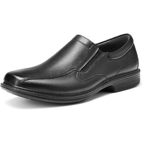 Heez Mens متسكعون ، أحذية فستان Oxford من جلد Oxford للرجال ، أحذية أعمال رسمية غير رسمية