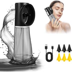 Scian Ear Wax Removal, Electric Ear Irrigation Flushing System, Water Powered Ear Cleaner Tool with 4 Pressure Settings, Safe & Effective Ear Cleaning Kit with 6 Reusable Tips, USB Rechargeable, IPX7
